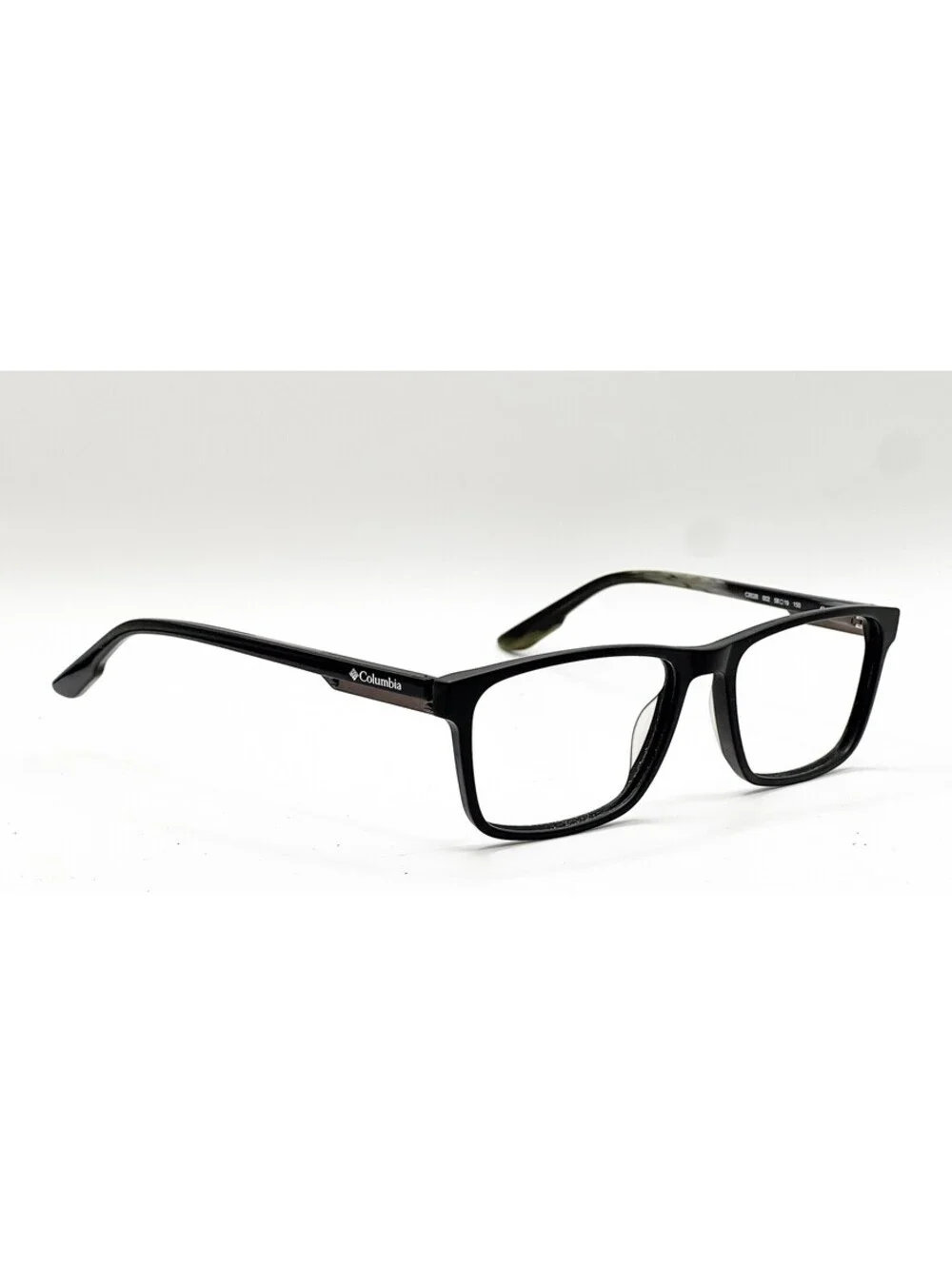 Columbia C8026 002 Matte Black Rectangle Authentic Eyeglass Frames 58-19